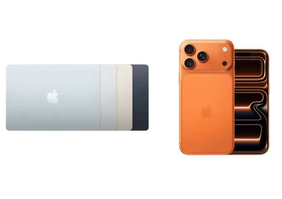 соединение MacBook и iPhone 17